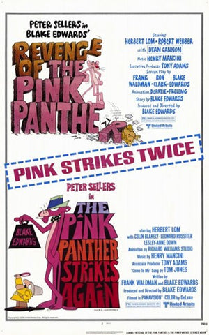 Pink Panther Strikes Again-Revenge of Pi Movie Poster Print