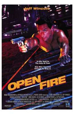 Open Fire Movie Poster Print
