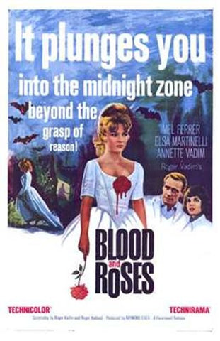 Blood and Roses Movie Poster Print