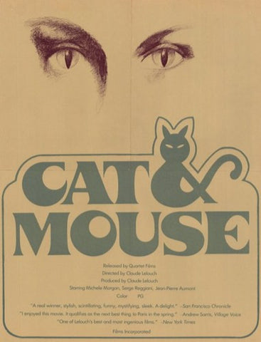 Cat and Mouse Movie Poster Print