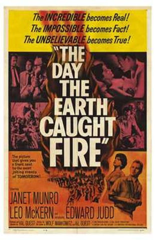 Day the Earth Caught Fire Movie Poster Print