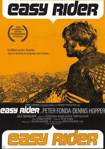 Easy Rider Movie Poster Print