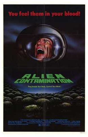 Alien Contamination Movie Poster Print