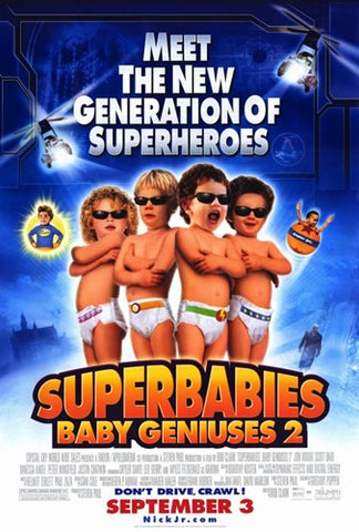 Superbabies: Baby Geniuses 2 Movie Poster Print