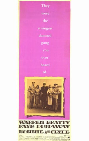 Bonnie and Clyde Movie Poster Print
