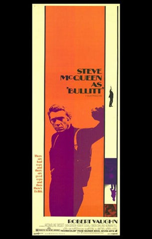 Bullitt Movie Poster Print