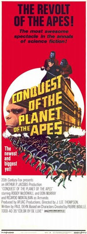 Conquest of the Planet of the Apes Movie Poster Print