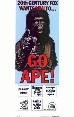 Planet of the Apes Movie Poster Print