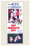 My Favorite Spy Movie Poster Print