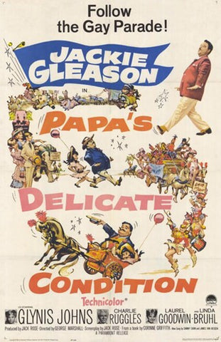 Papa's Delicate Condition Movie Poster Print