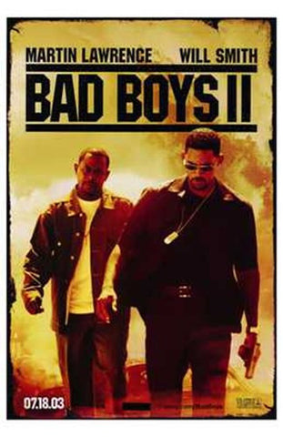 Bad Boys II Movie Poster Print