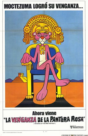 Revenge of The Pink Panther Movie Poster Print