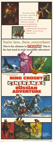 Cinerama's Russian Adventure Movie Poster Print