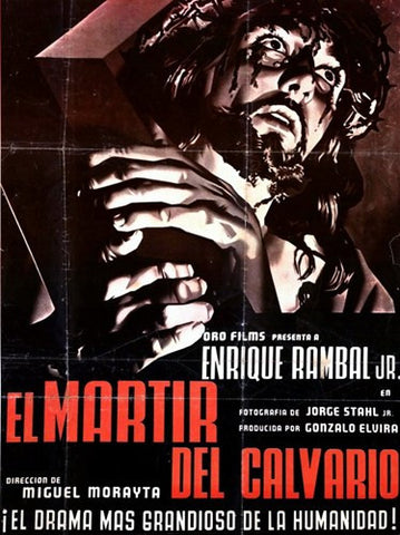 Mrtir Del Calvario  El Movie Poster Print