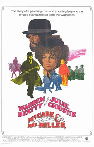 Mccabe and Mrs Miller Movie Poster Print
