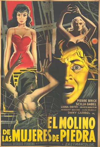 Mill of the Stone Women Movie Poster Print