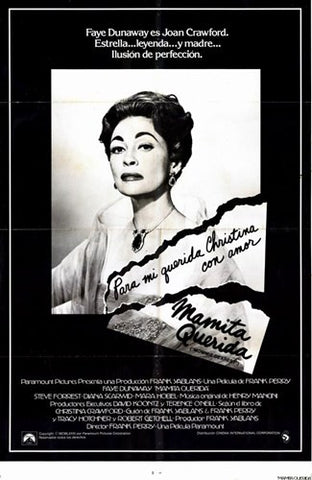 Mommie Dearest Movie Poster Print