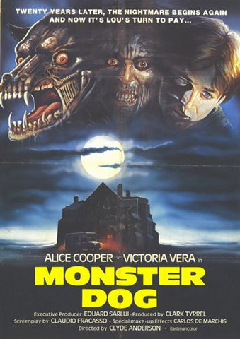 Monster Dog Movie Poster Print