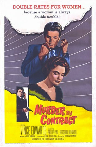 Murder by Contract Movie Poster Print