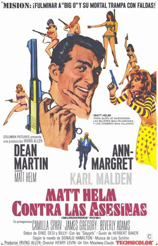 Murderers Row Movie Poster Print