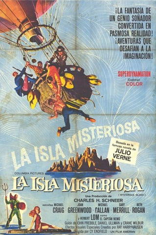 Mysterious Island Movie Poster Print