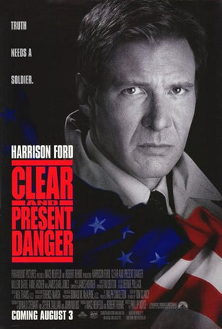 Clear and Present Danger Movie Poster Print