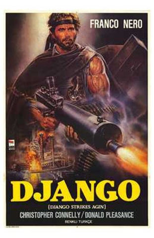 Django Strikes Again Movie Poster Print