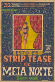Strip Tease Movie Poster Print