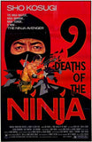 Nine Deaths of the Ninja Movie Poster Print