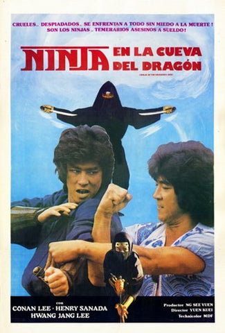 Ninja in the Dragon's Den Movie Poster Print
