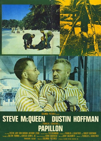 Papillon Movie Poster Print
