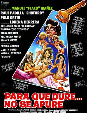 Para Que Dure No Se Apure Movie Poster Print