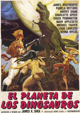Planet of Dinosaurs Movie Poster Print