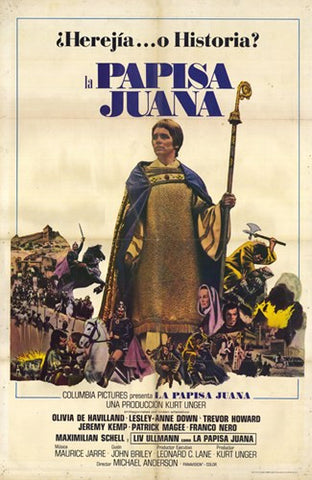 Pope Joan Movie Poster Print