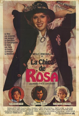 Pretty in Pink Movie Poster Print