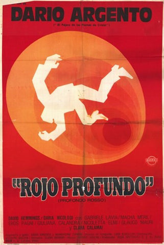 Profondo Rosso Movie Poster Print