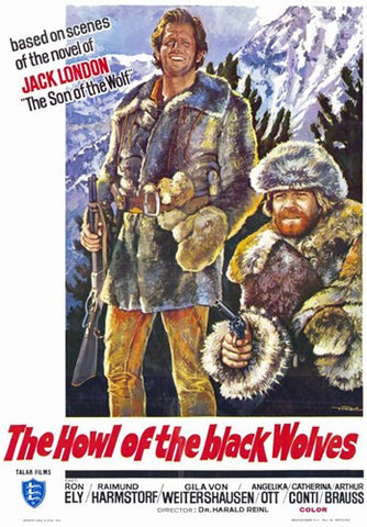 Howl of the Black Wolves Movie Poster Print