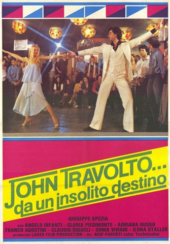 John Travolto da un insolito destino Movie Poster Print