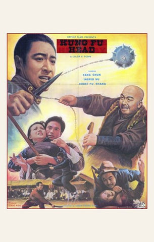 Kung Fu: the Head Crusher Movie Poster Print