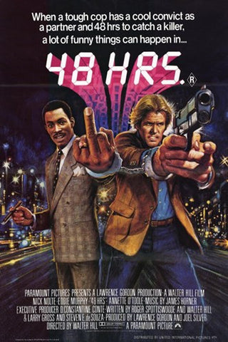 48 Hrs Movie Poster Print
