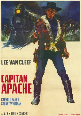 Captain Apache Movie Poster Print