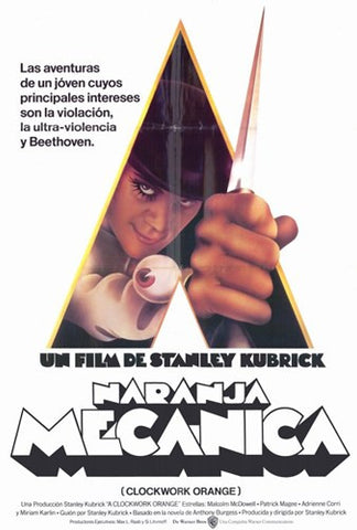 Clockwork Orange Movie Poster Print
