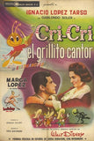Cri Cri El Grillito Cantor Movie Poster Print
