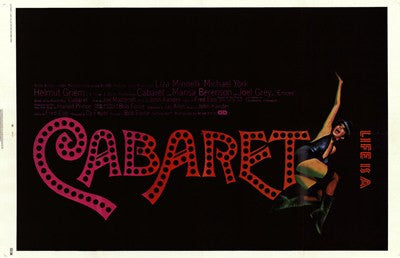 Cabaret Movie Poster Print