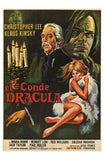 Count Dracula Movie Poster Print