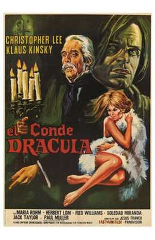 Count Dracula Movie Poster Print
