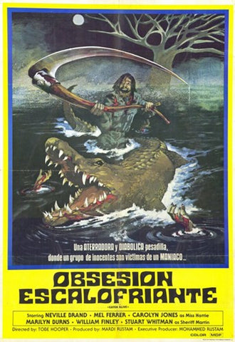 Eaten Alive Movie Poster Print