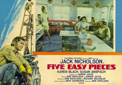 Five Easy Pieces Movie Poster Print