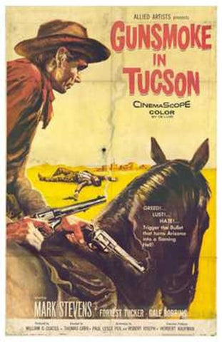 Gunsmoke in Tucson Movie Poster Print