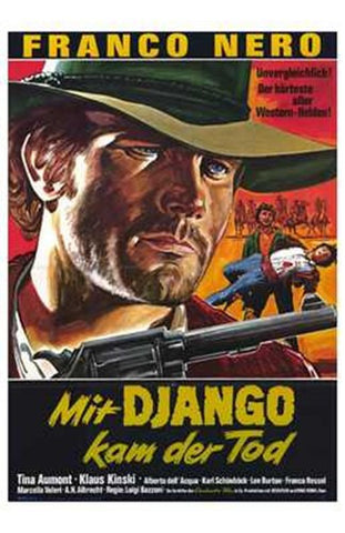 Django  His Pride and Vengeance Movie Poster Print